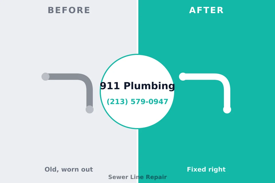 Before and after: plumbing company Lake Placid, NY